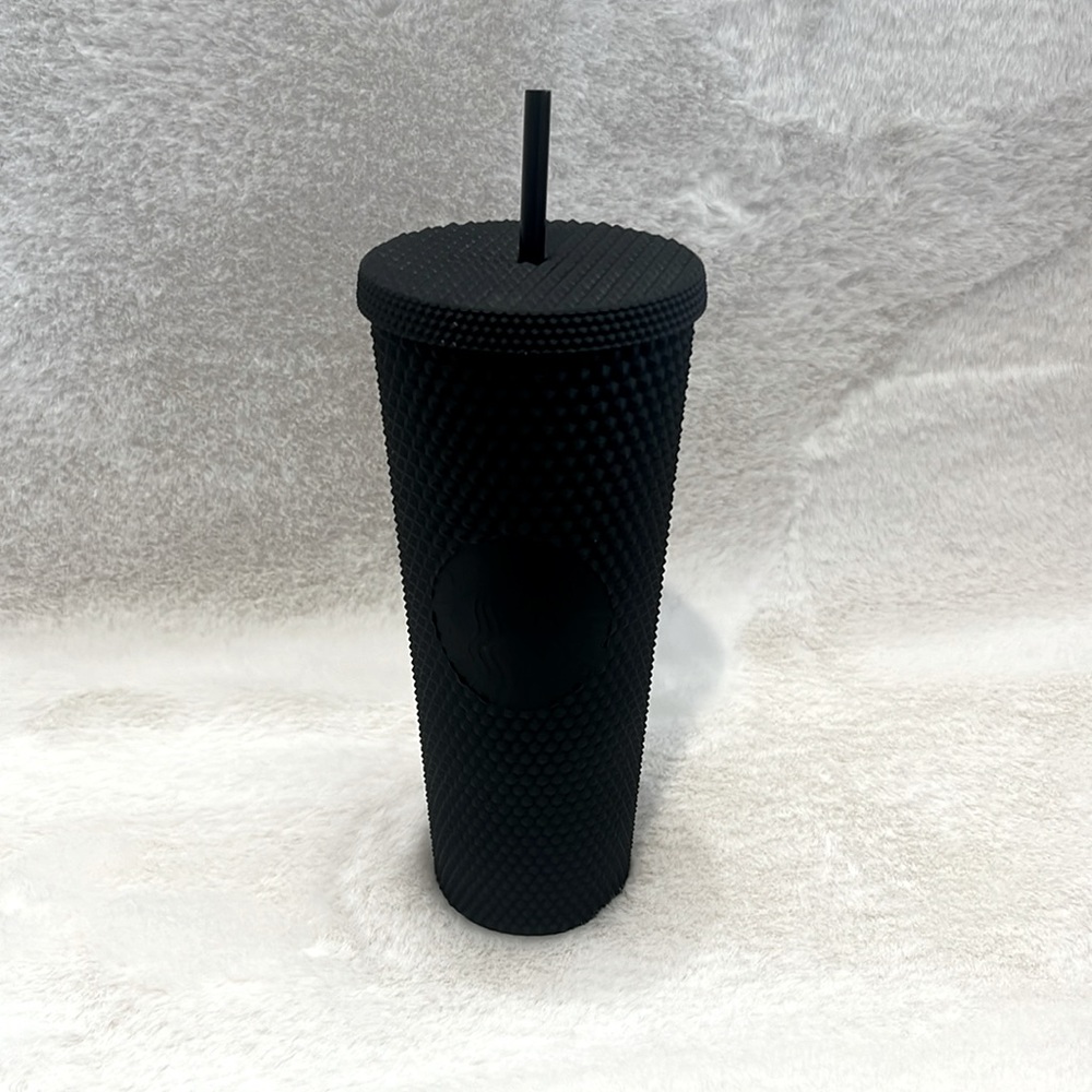 NWT Matte Black Studded Tumbler